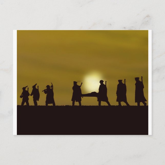 Carte Postale WW1 Héros britanniques (Devant)