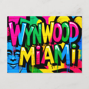 Carte Postale Wynwood Miami