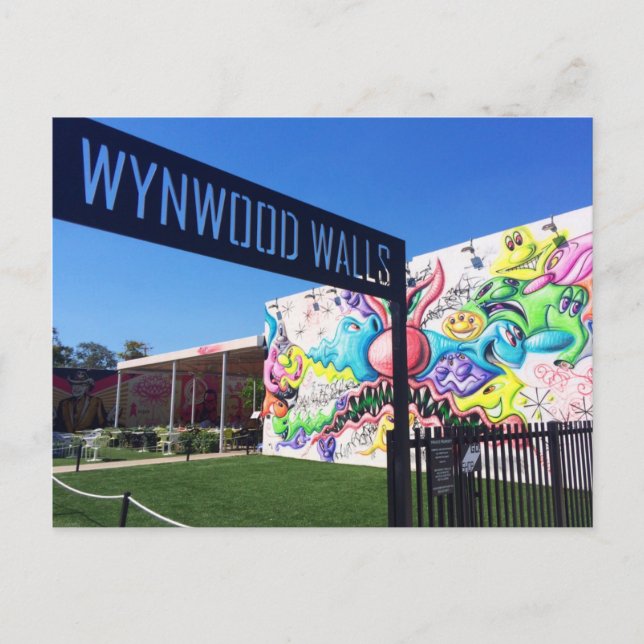 Carte Postale Wynwood Walls, Miami (Devant)