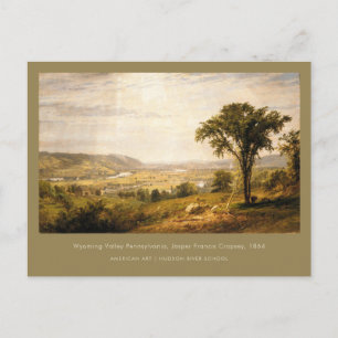 Carte Postale Wyoming Valley Pennsylvania American Art Painting