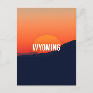 Carte postale Wyoming vintage