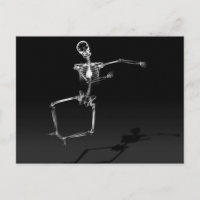X-RAY SKELETON JOY LEAP B&W