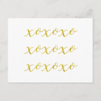 XOXO Citation Faux Parties scintillant Bling Séqui