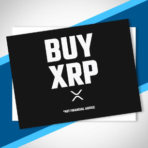 Carte Postale XRP Crypto - XRP Cryptodevise - Acheter XRP - XRP