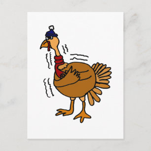 Carte Postale XX- Caricature de la Turquie froide