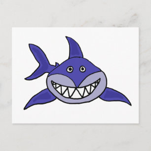 Carte Postale XX- Carton de requin à l'épicerie Hilaire