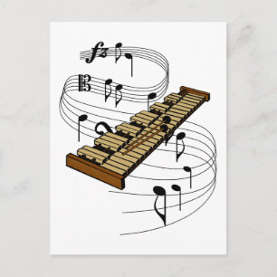 Carte Postale Xylophone