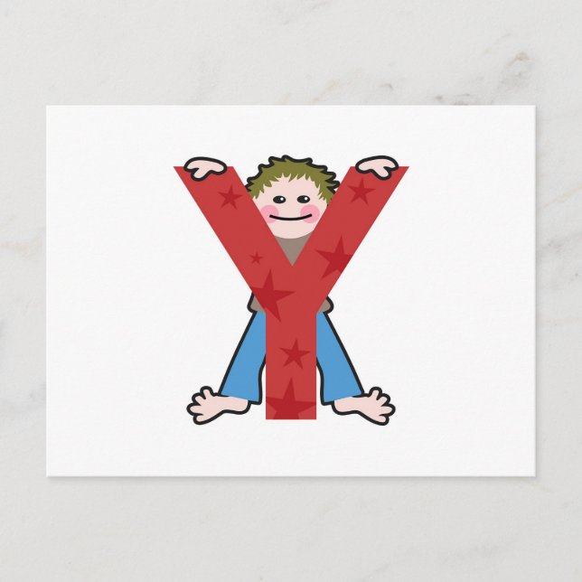 Carte Postale Y est pour... (Devant)