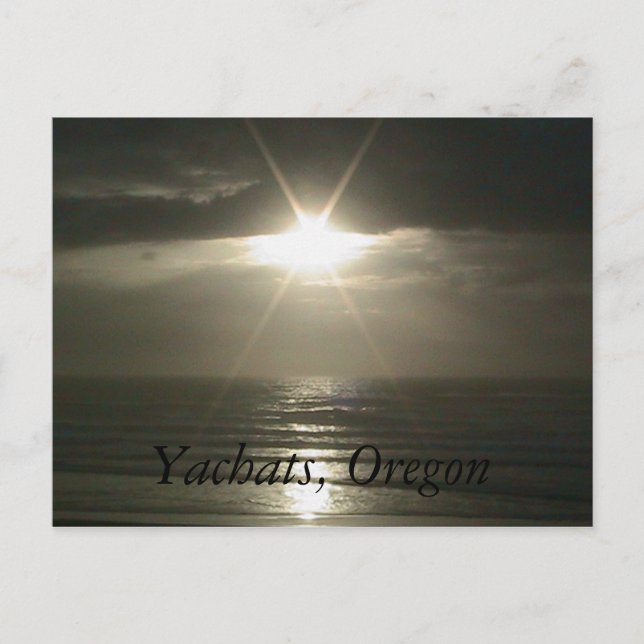 Carte Postale Yachat, Oregon (Devant)