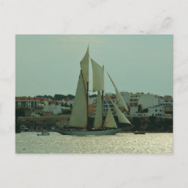 Carte Postale Yacht classique