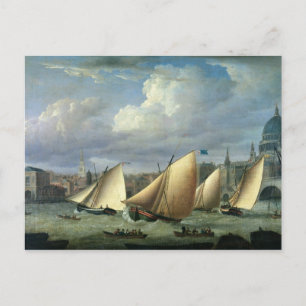 Carte Postale Yachts de la Flotte Cumberland à partir