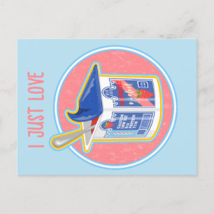 Carte Postale Yaourt aux airelles