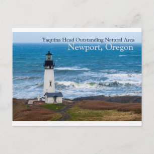 Carte Postale Yaquina Head Superbe zone naturelle Phare