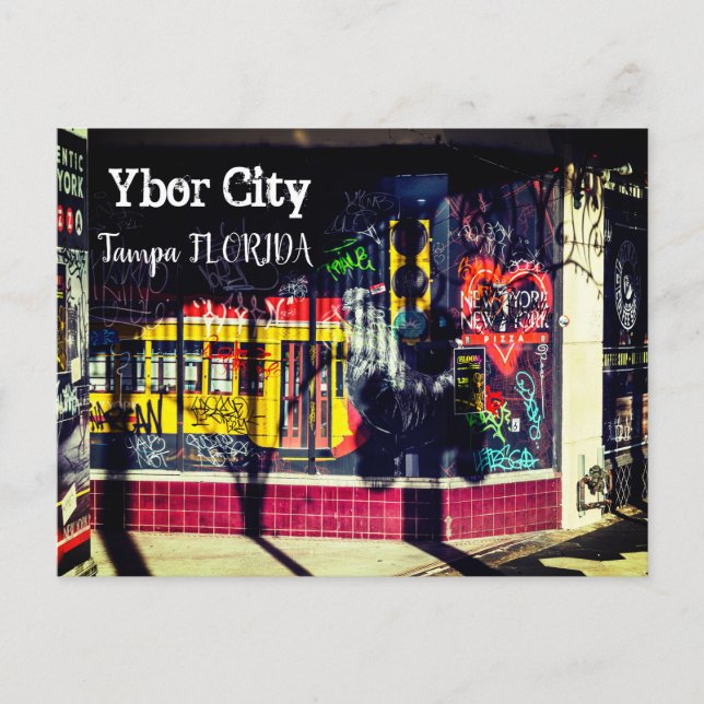 Carte Postale Ybor City, Tampa FLORIDA (Devant)