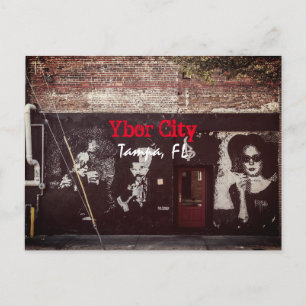 Carte Postale Ybor City, Tampa FLORIDA 