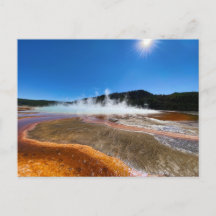 Carte postale Yellowstone Hot Springs