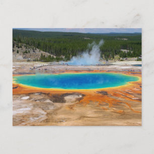 Carte Postale Yellowstone Prismatic Spring Wyoming, USA
