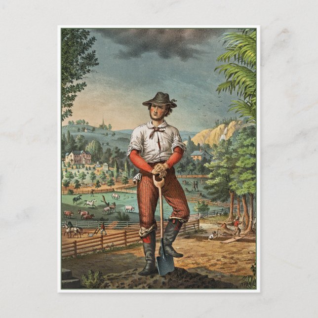 Carte Postale Yeoman Farmer (Devant)