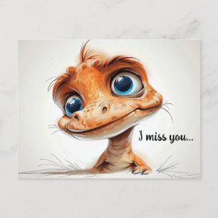 Carte Postale Yeux curieux