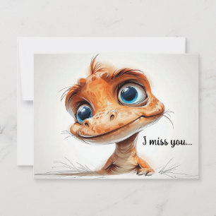 Carte Postale Yeux curieux