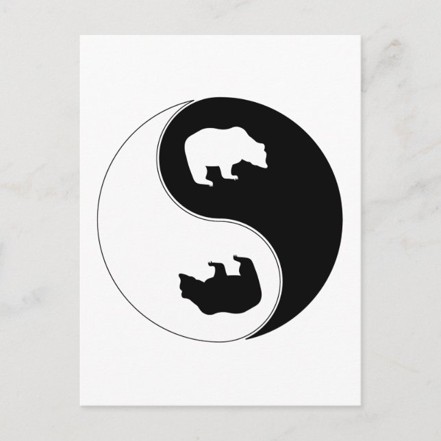 Carte Postale Yin Yang (Devant)