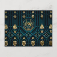 carte postale yin yang