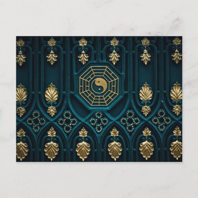 carte postale yin yang (Devant)