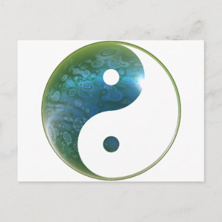 Carte Postale Yin Yang Abstact 1