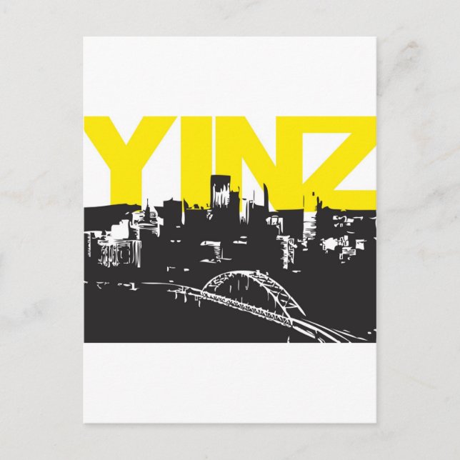 Carte Postale Yinz Pittsburgh (Devant)