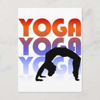 Carte Postale yoga