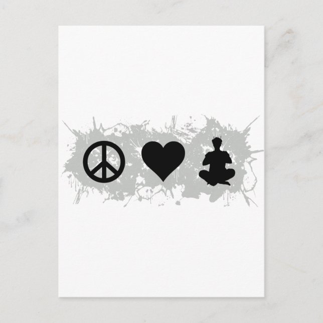 Carte Postale Yoga 2 (Devant)