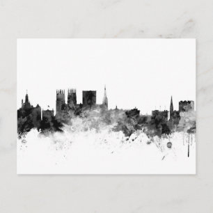 Carte Postale York England Skyline