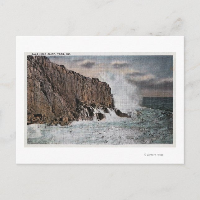Carte Postale York, MaineVue de Bald Head CliffYork, ME (Devant)