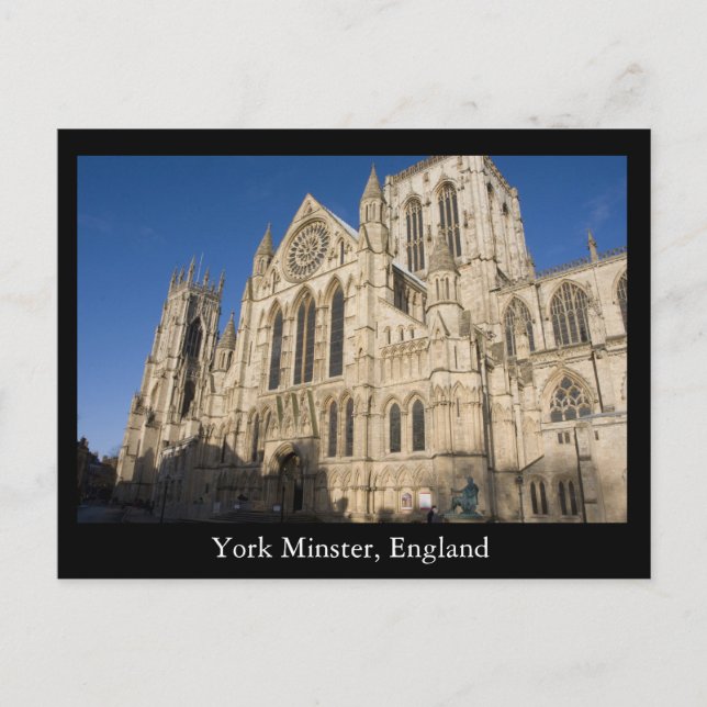 Carte Postale York Minster, Angleterre (Devant)