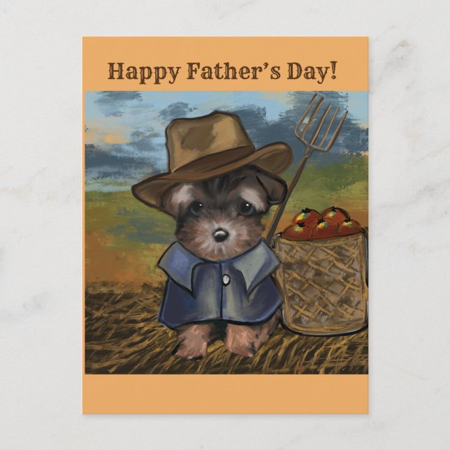 Carte Postale Yorkie Poo (Devant)