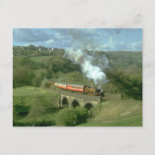 Carte Postale Yorkshire vapeur au Viaduc Mytholmes, KWVR