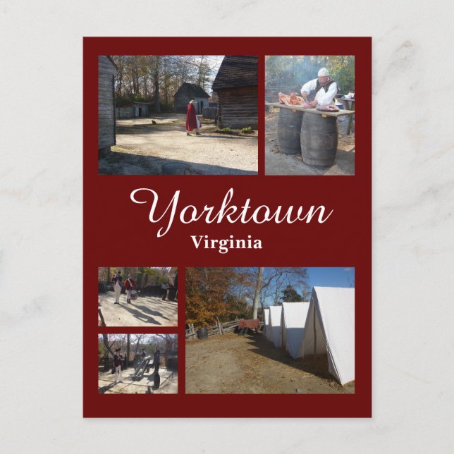 Carte Postale Yorktown (Virginie) (Devant)