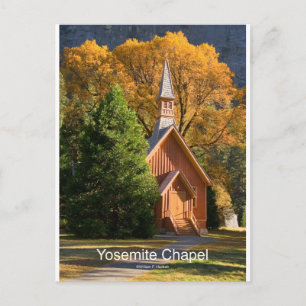 Carte Postale Yosemite Chapel (Octobre) Californie Produits