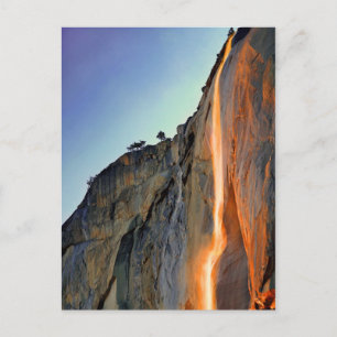 Carte Postale Yosemite Firefall