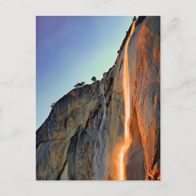 Carte Postale Yosemite Firefall (Devant)
