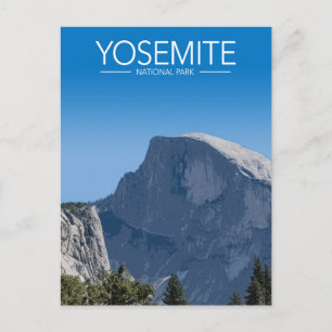 Carte Postale Yosemite National, California Park Stylisé Voyage