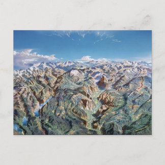 Carte Postale Yosemite Panorama