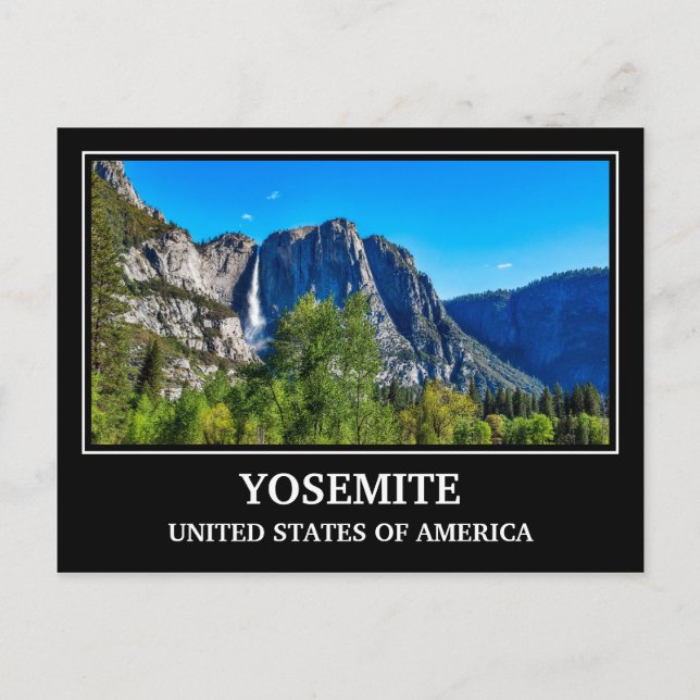 Carte postale Yosemite USA (Devant)