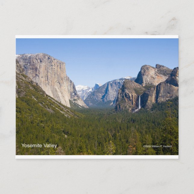 Carte Postale Yosemite Valley April California Produits (Devant)