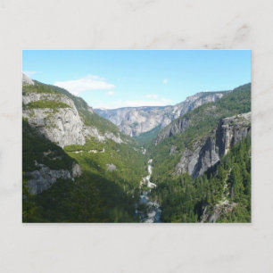 Carte Postale Yosemite Valley dans le parc national de Yosemite