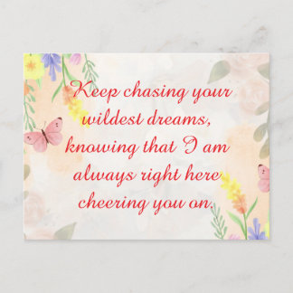 Carte Postale You are my greatest adventure. Keep shining bright
