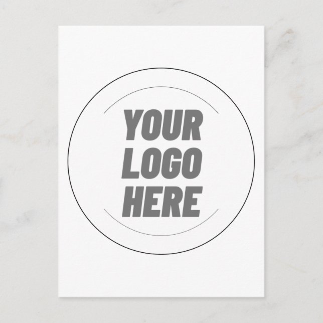 Carte Postale Your Logo Here T-shirt For Men (Devant)