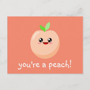 Carte Postale You're a peach !