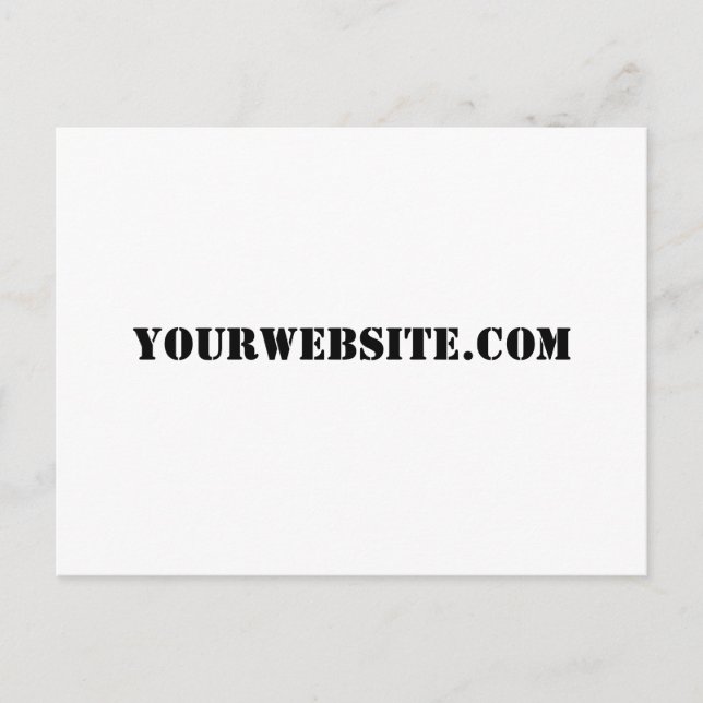 Carte Postale YourWebSite.com (Devant)