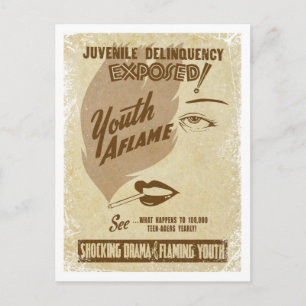Carte Postale Youth Aflame Postcard